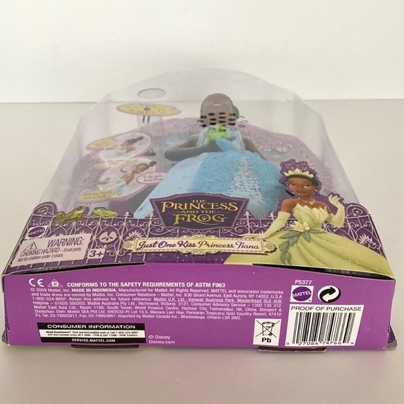 Disney Princess Tiana Doll The Princess and The Frog - Picture 10 of 15
